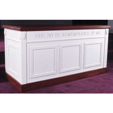 Colonial Style Closed Communion Table