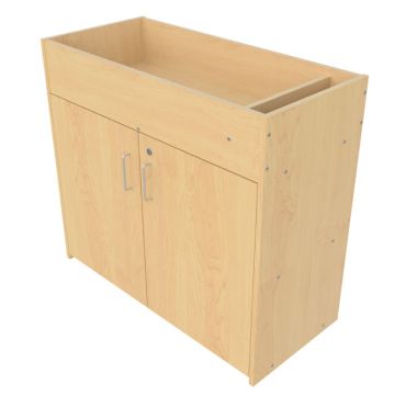 Infant Changing Table w/ Shelves & Doors