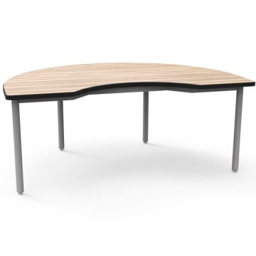 TORO Kidney Table - 48''  D x  72'' L Fixed Height