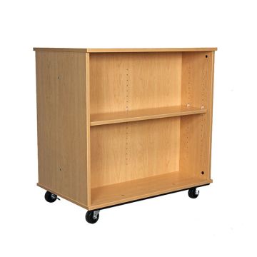 Double Sided Mobile Bookcase (36" W x 23" D x 36" H)