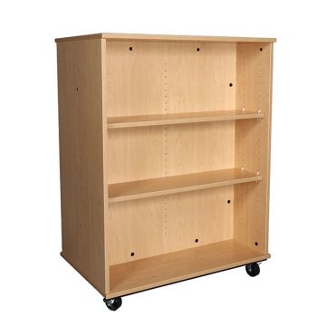 Double Sided Mobile Bookcase (36" W x 23" D x 48" H)