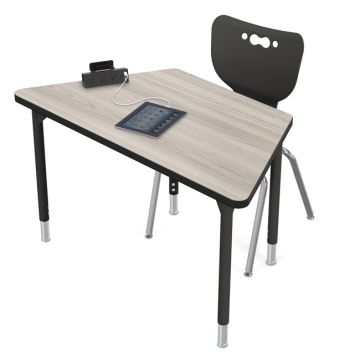 Hierarchy Activity Table Trapezoid (48'' W x 24'' D)