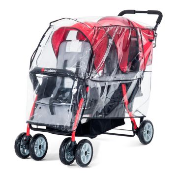Compass Trio Triple Tandem Stroller Rain Cover