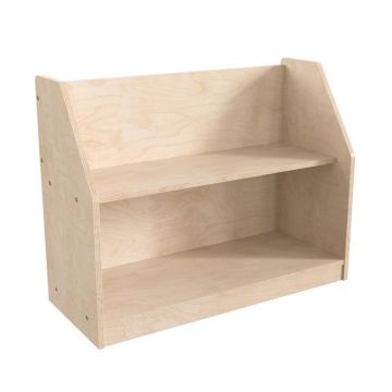 Two Shelf Wooden Display Shelf
