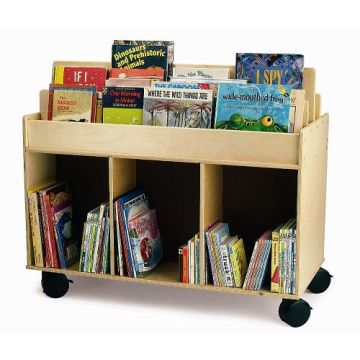 Two-Sided Library Cart
