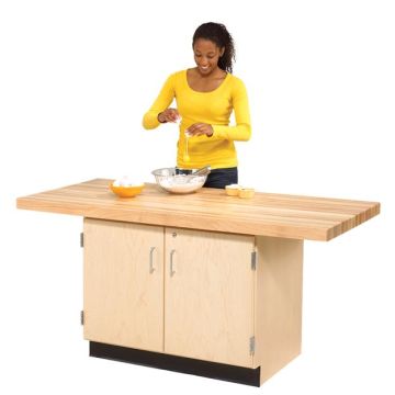 Two-Station Wood Workbench