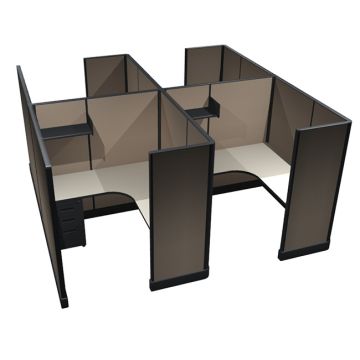 Ultra2 Series 5'X5' 4-Pod Workstation
