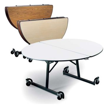 Uniframe Folding Cafeteria Shape Tables