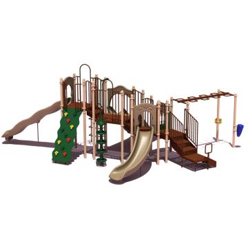 Slide Mountain Playground- Natural Colors