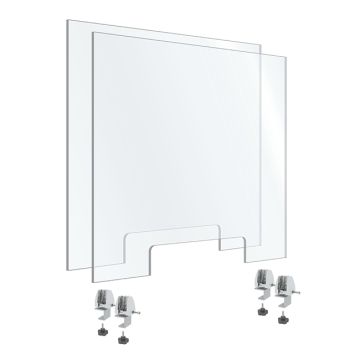 Clear Acrylic Screen w/ Cutout Kit (30'' H)