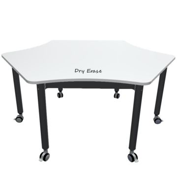 Versatilis Dry Erase Non-Folding Table (54'' x 48'' Hexel)