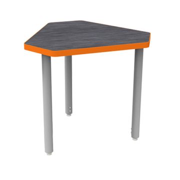 ELO Mini Diamond Jr. Student Desk w/ Round Adjustable Legs (27" x 30.5")