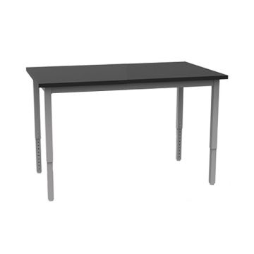 LOBO Rectangle Table with Square Adjustable Legs (24" x 48")