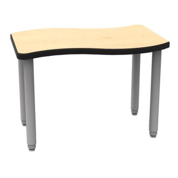ELO Mini Tide Jr. Student Desk w/ Round Adjustable Legs (23" x 32.5")