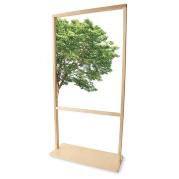 Nature View Floor Standing Partition