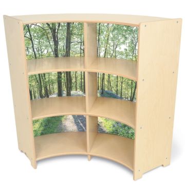 Nature View Serenity Curve-Out Cabinet