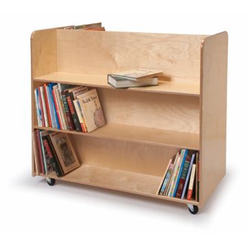 Two-Sided Book Truck