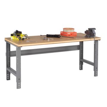 Compressed Wood Top Workbenches with Adjustable Legs