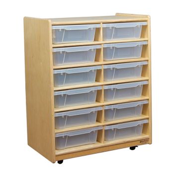 Mobile Storage Units with 12, 16 or 24 Letter Trays