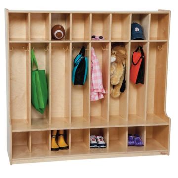 8 Section Seat Locker