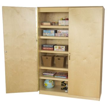 Wooden Resource Cabinet (60'' W)