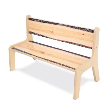 Nature-inspired children’s bench
