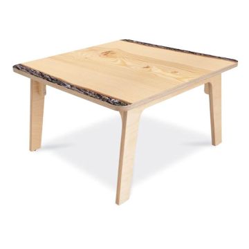 Nature-inspired square daycare activity table