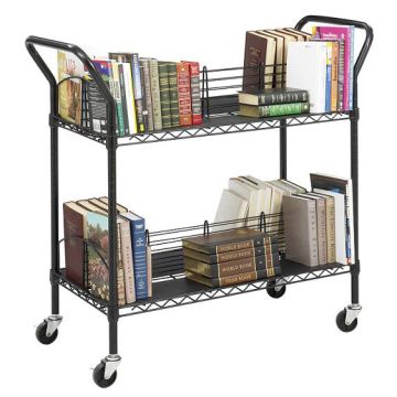 Wire Book Cart